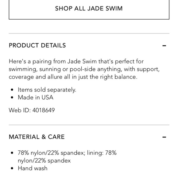 Jade Swim White Most Wanted Bikini Bottoms XL - Picture 3 of 5